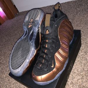 NIKE FOAMPOSITES “COPPER” SIZE 11.5